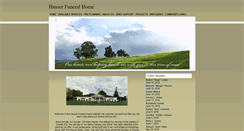 Desktop Screenshot of hauserfh.com